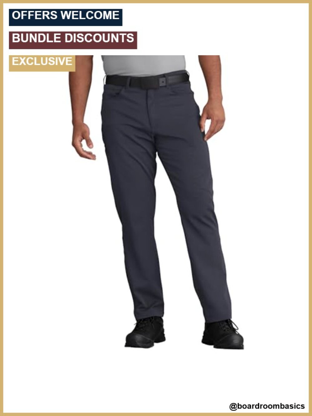 Cooling Work Pants - UPF 50 Stretch Twill